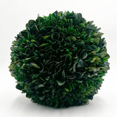 Preserved Boxwood Topiary Ball for Centerpieces