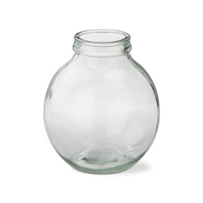 Recycled Glass Jar Vase Small