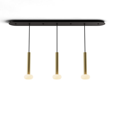 3 - Light LED Kitchen Island Pendant