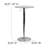 23.5'' Round Adjustable Height Table (Adjustable Range 33.5'' - 41'')