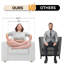 Fauteuil club de 36,5 po de largeur Hepler-1607497198