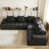 Black Chenille
