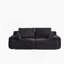 Boneless Modern Memory Foam Compressed 2 Seater Sofa, Pet-Friendly Cloud Modular Sectional For Living Room, No Assembly Needed