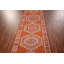 Tapis turc géométrique en laine Oushak 3 x 13
