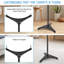 2 Packs Adjustable Height Speaker Stands