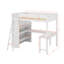 Lit mezzanine double avec bureau et tablettes-1377300921