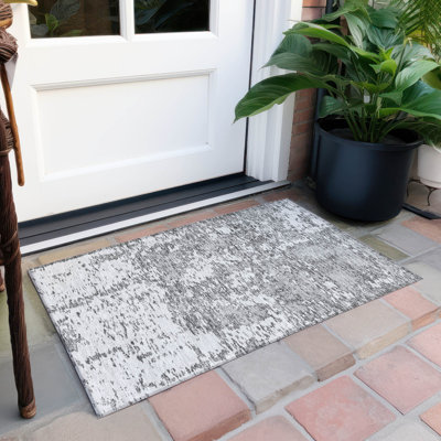 Tapis rectangulaire Alegandro avec envers antidérapant