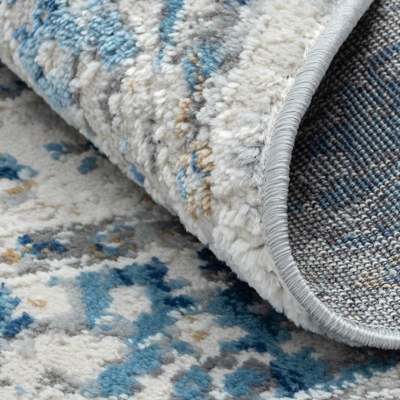 Helena beige Rug, Round 120cm