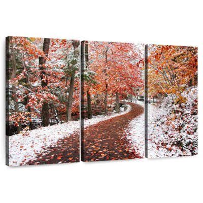 Alvord Autumn And Winter Forest