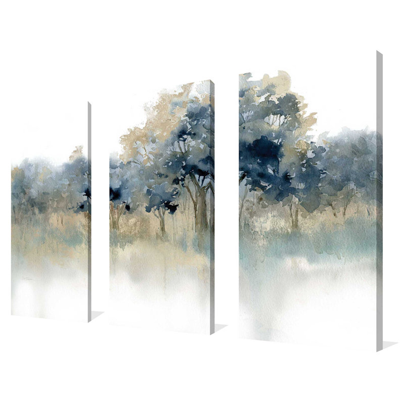 "Waters Edge II", ensemble de 3 impressions sur toiles