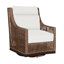 Fauteuil pivotant pour l'extérieur en résine tressée Pen-N-Dura-404407768-490772324-404402113