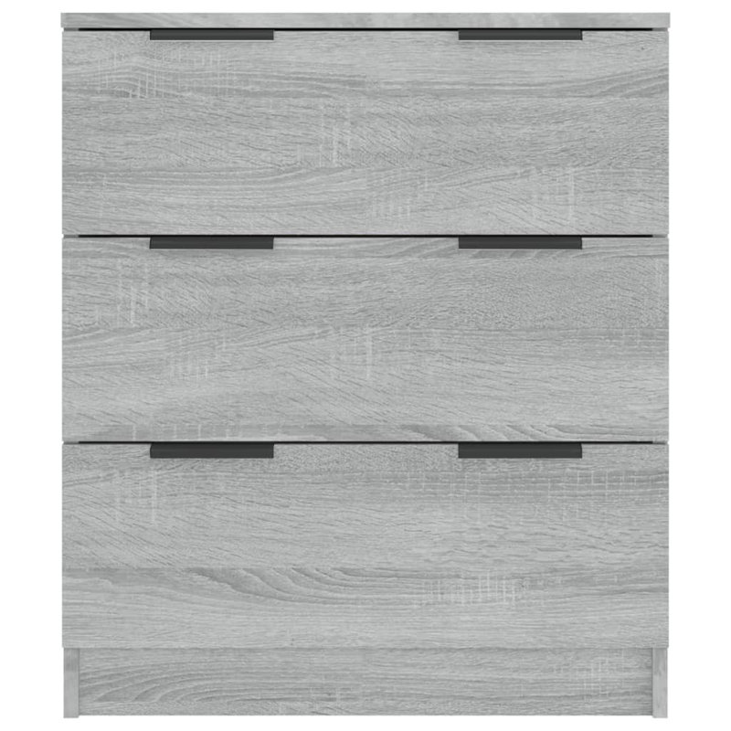 17 Stories Sideboard Engineered Wood, Grey Sonoma