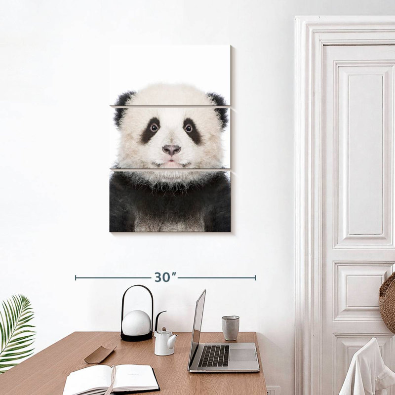 Brampt Panda Portrait, 32" H x 20" W