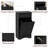Tilt Out Trash Cabinet Kitchen Waste Bins, Laundry Hamper 13 Gallon Tilt Out Pet Proof Hidden Trash Bin For Kitchen Living Room-110687080
