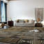 Tapis brun en laine noué à la main Ahtzired-619014871