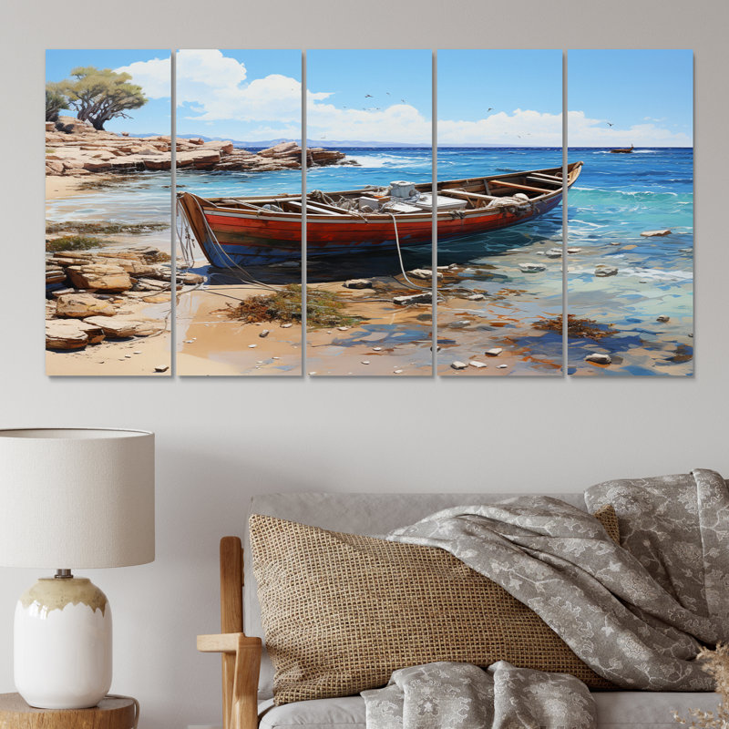 Coastal Nautical & Beach Wall Decor on Metal