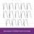 Wayfair Basics® Pointed Top Pin-On Hooks