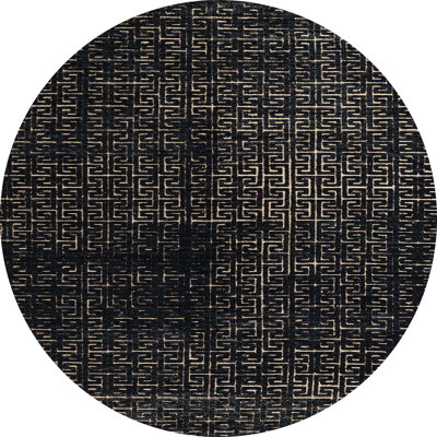 Tapis 100% abstrait lavable à la machine 4802