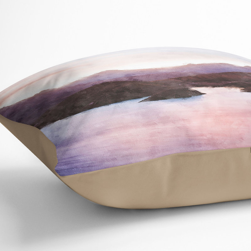 Square Cushion, 40cm H x 40cm W x 15cm D, Stone
