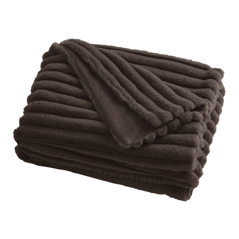 Morritz Polyester Solid Colour Bedspread