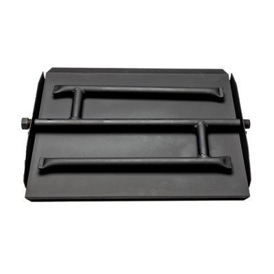 Powder Coated Triple Flame Steel Gas Burner Pan for Fire Pit or Fireplace