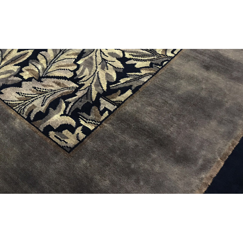 Himalayan Wool Floral Area Rug