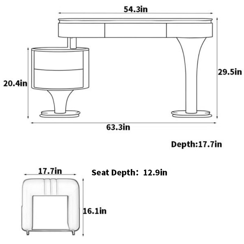 Light Luxury Design Dresser