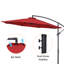 Parasol en porte-à-faux rond 120 "Atanase-1964979042