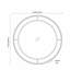 Iron Round Wall Mirror-98249893