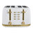 West Bend Timeless 4-Slice Toaster, in White/Gold-135562078