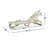 Grey Wood Chaise Lounge With Complementary Wash And Adjustable Feature In Made From Solid Metal-771001940