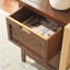 Table de chevet en bois massif à 2 tiroirs Aprille-913847069