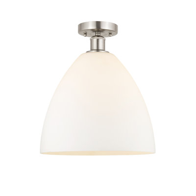 Glass Semi Flush Mount