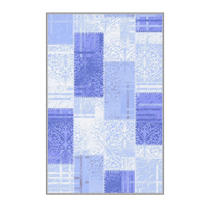Premium Hall Carpet (2.6 x 9.8 ft), 100% Polyester, 0.3 in Pile Height | Antibacterial, Non-Slip Underside, 3D Digital Print | Machine Washable, Durable, Ideal for Home & Office, Easy Maintenance