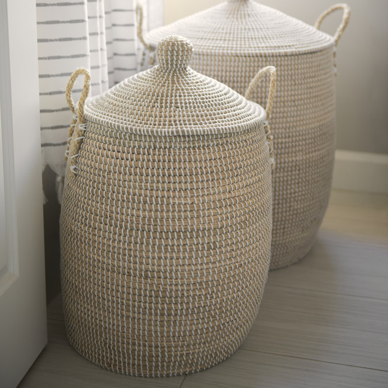 Joss & Main Cordia Seagrass Decorative Basket