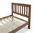 Twin Bed, Mahogany-1356380377