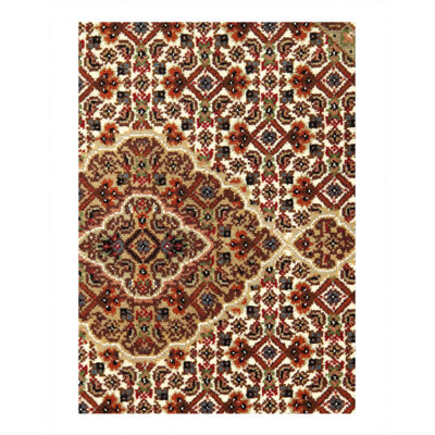Jakiylah Hand Knotted Wool Area Rug