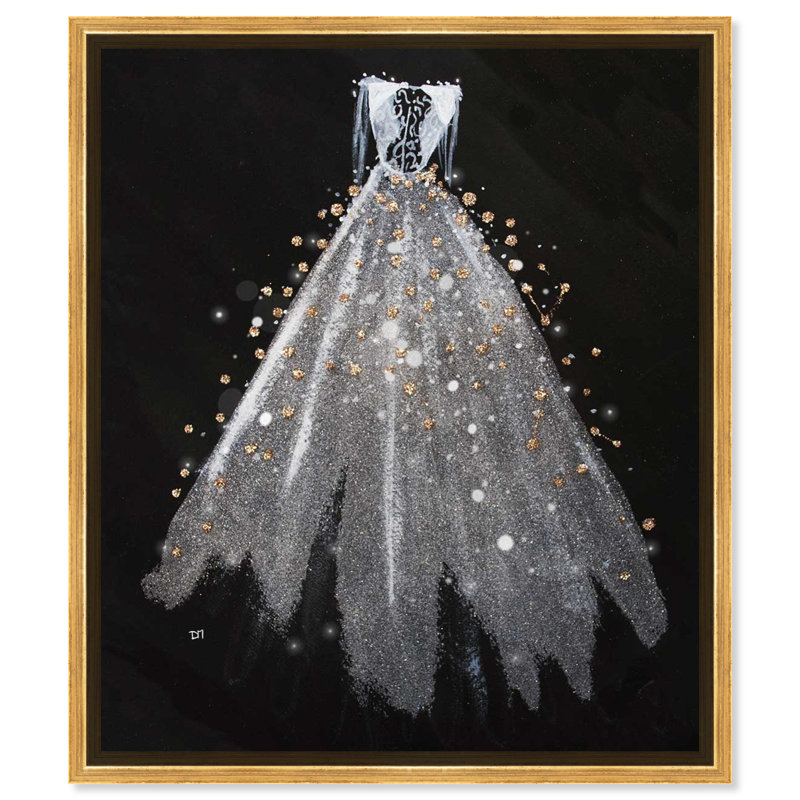 Mercer41 Cinderella Night Dress - Graphic Art Print on Canvas  