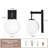 1-Light Dimmable Wall Sconce Long Armed Fixture