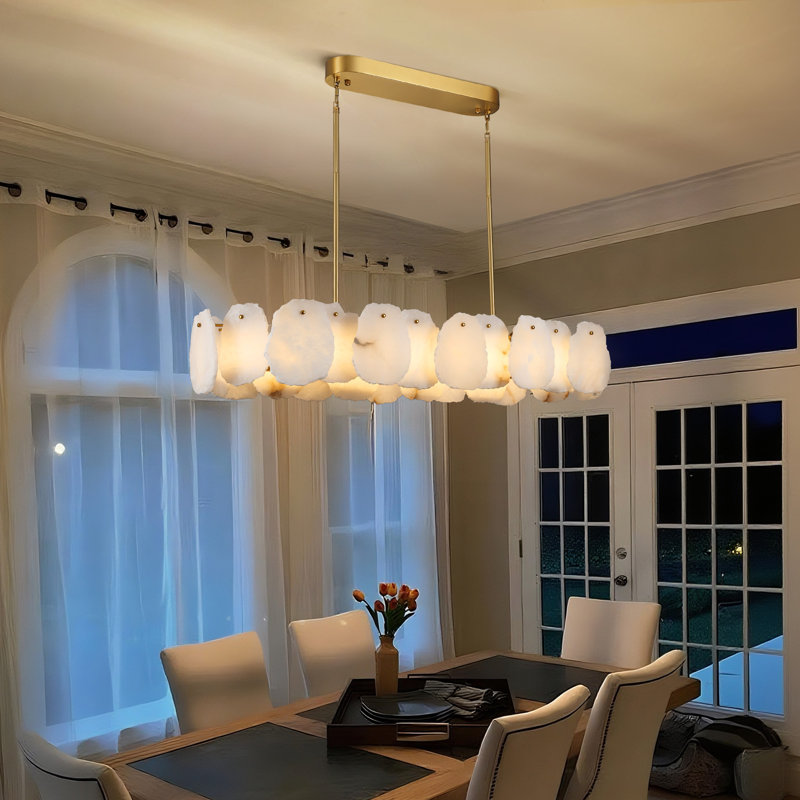 Plafonnier rectangulaire moderne à DEL Dimmable