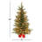 3' Lighted Fir Christmas Tree