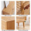 Rangement pour chaussures en bois massif Burlywood