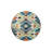 Multi Color Geometric Pattern Modern Decorative Machine Washable Area Rug-192957563