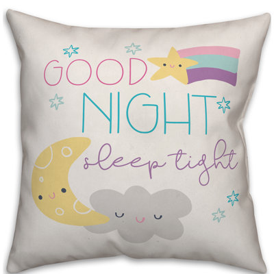  Coussin Good Good Sleep Sleep Tight