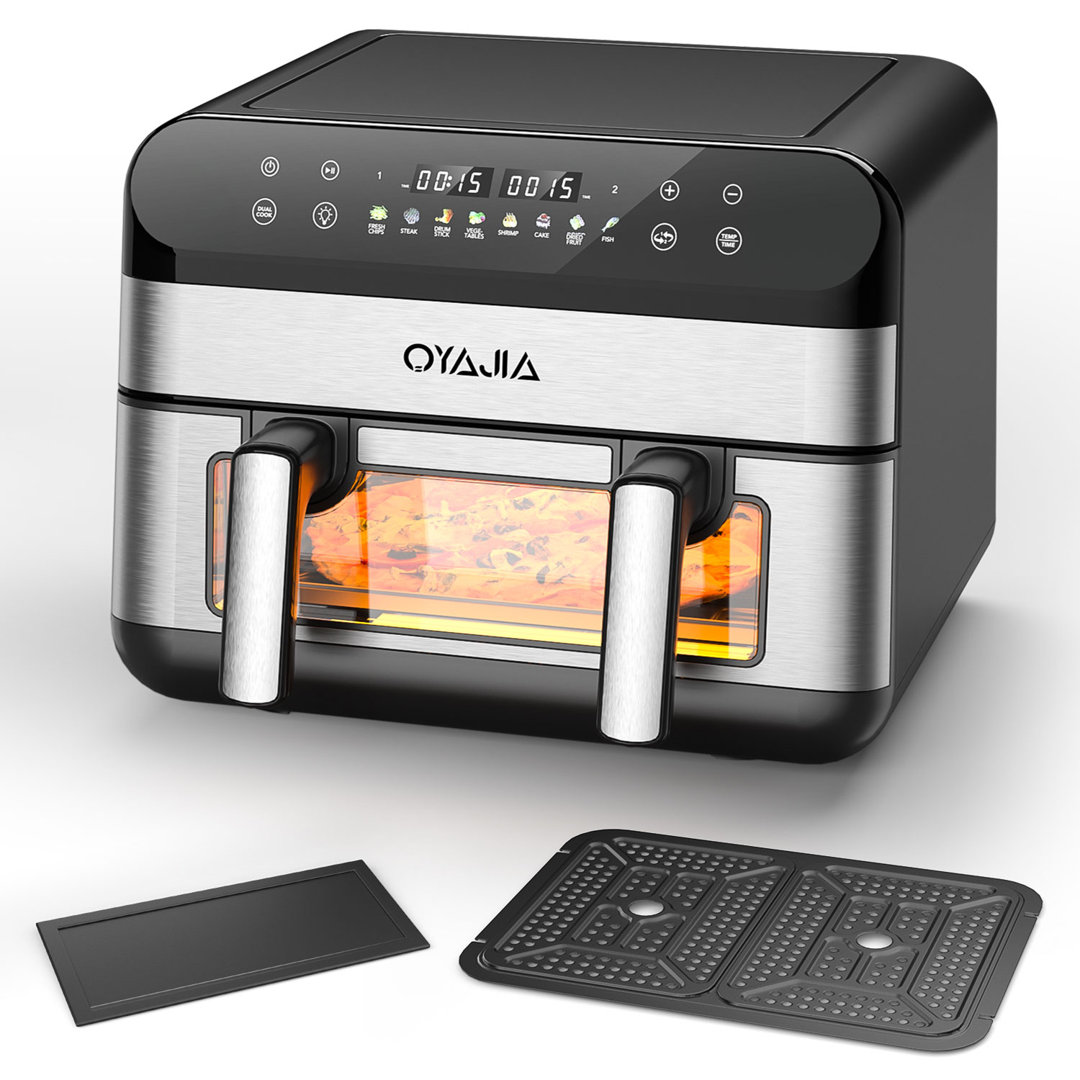 OYAJIA Heißluftfritteuse 10L Air Fryer