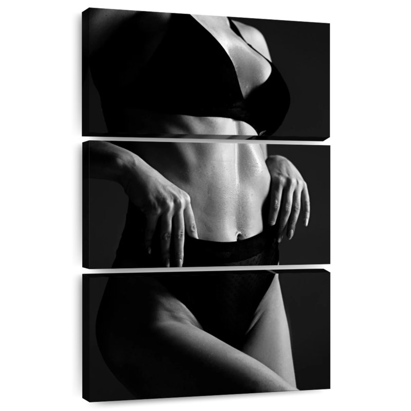 Sensuelle en noir