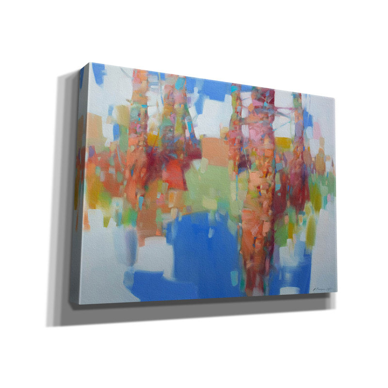 Art mural sur toile Grove 2 pi par Vahe Yeremyan, 54 po x 40 po, H 12 po x l 16 po x P 0,75 po