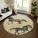 Premium Machine Washable Varroville AMF1717 Animal Rug