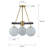 Tanedra 3-Light Semi Flush Mount