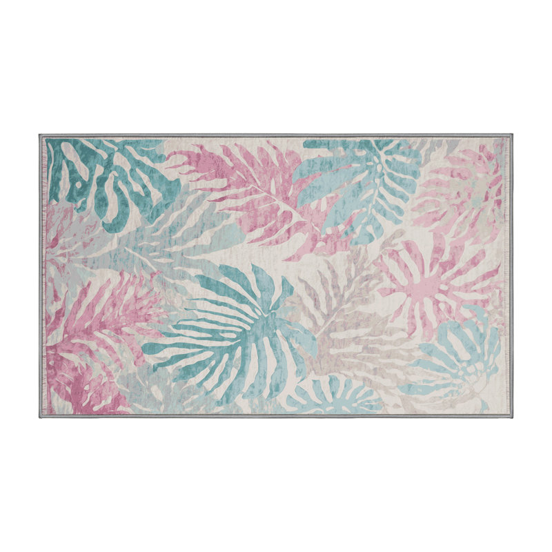 Tapis gris soyeux et moelleux, Tapis de couloir 2 pi x 4 pi